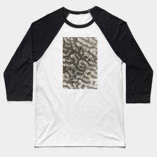 Volcanic Rock Pattern - Alternative Baseball T-Shirt